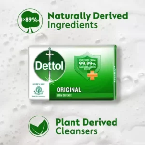 Dettol-0riginal Antibacterial Bar Soap 100grams (144pcs) - Image 3