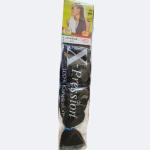 hairs X-Pression Ultra Braid schwarz 1B33 165g /20 - Image 1
