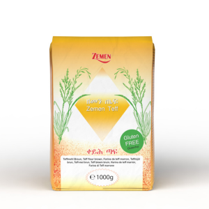 ZEMEN Teffmehl dunkel /dark flour  10 x 1kg (ET)