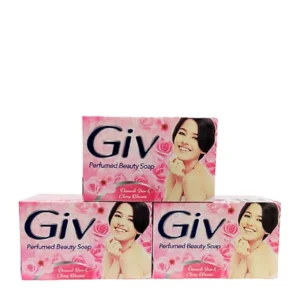GIV Perfumed Beauty Damask Rose & Cherry Blossom Bar Soap 72g (72pcs) - Image 3