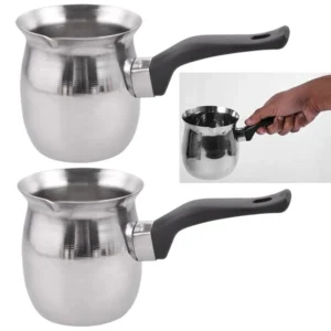 Milk pot & Coffee stainless steel warmer-3set (12pcs) - Image 2