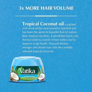 Vatika Natural Tropical Coconut Styling Hair Cream for Weak & Limp Hair - Image 2