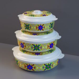 3PCS Casserole with Lid - Image 3