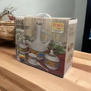 Zemen Traditional Coffee Set 23Pcs - Image 3