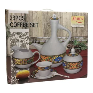 Zemen Traditional Coffee Set 23Pcs
