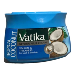 Vatika Natural Tropical Coconut Styling Hair Cream for Weak & Limp Hair - Image 1