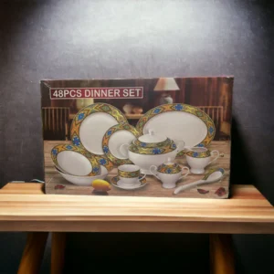 Dinner Set coffee cup and sauce, spoon, pot 48 pcs/1 - Image 3