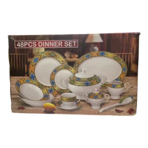 Dinner Set coffee cup and sauce, spoon, pot 48 pcs/1 - Image 4