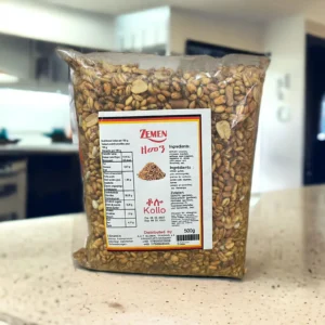 ZEMEN Ethiopian/Eritrea Roasted Barley Snack 500g - Image 2