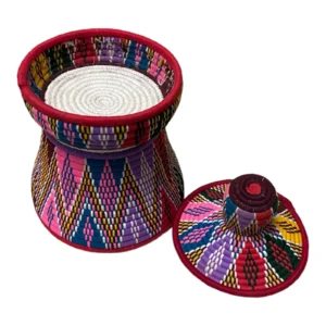 Ethiopian Eritrean Traditional Mesob small - Image 3