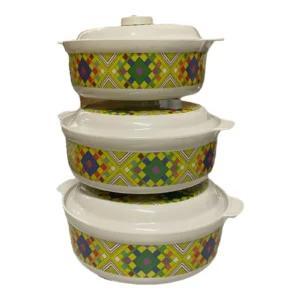 3PCS Casserole with Lid