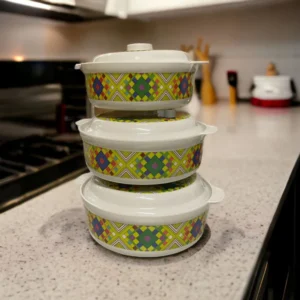 3PCS Casserole with Lid - Image 2
