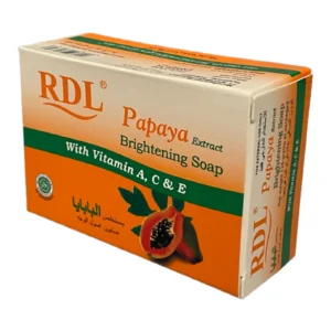 RDL-Papaya Extract Brightening Bar Soap 128g (96pcs) - Image 1