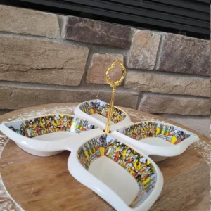 Ethiopian and Eritrean traditional Candy Tray leaf for table (27cm) - Image 3