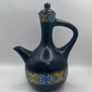 Traditional Ethiopian/Eritrean Jebena made from ceramic. 800ml - Image 2