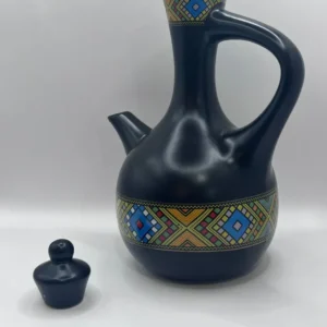 Traditional Ethiopian/Eritrean Jebena made from ceramic. 800ml - Image 3
