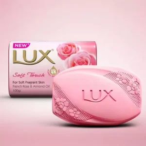 LUX Soft Touch French Rose & Almond Oil Bar Soap 80g (144pcs) - Image 2