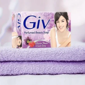 GIV Perfumed Beauty Passion Flowers & Sweet Berry Bar Soap 76g (72pcs) - Image 2
