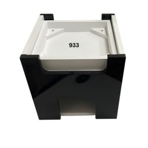 Gas-Kocher Halter  wood -b+w 933 /1