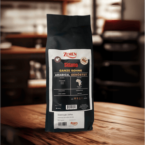Sidamo geröstete Kaffee 10x0,5kg