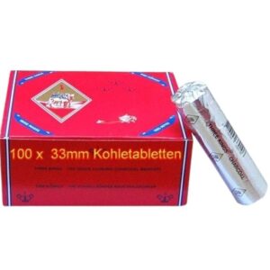 Shisha Kohle schnellzündend 10Rollen a 10Stk. /24
