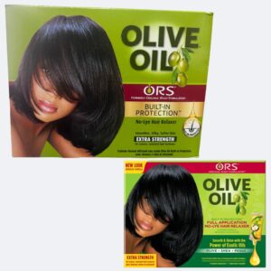 ORS Olive Built-in protection no-lye hair relaxer EXTRA /6