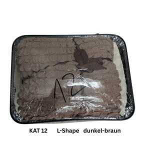 Sofa Cover "L" shape dunkel-braun  KAT-12 /10 - Image 1
