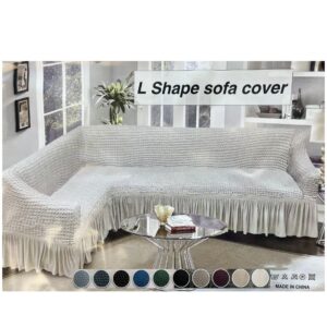 Sofa Cover "L" shape weiss  KAT-15 /10 - Image 2